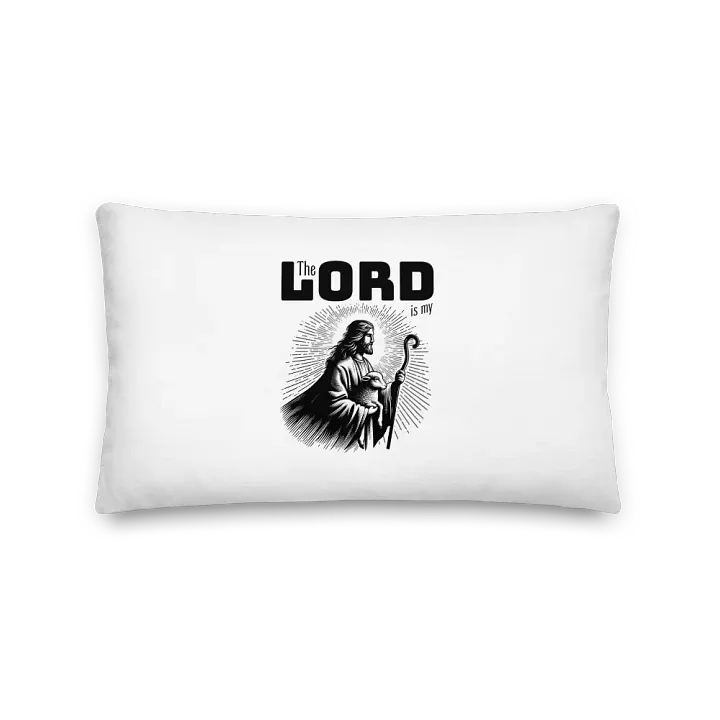 The Lord Is My Shepherd Throw Pillow - 3 Sizes product image (2)