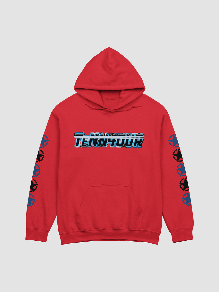 #TeNN4OURARMY Hoodie - Blue & Black product image (3)