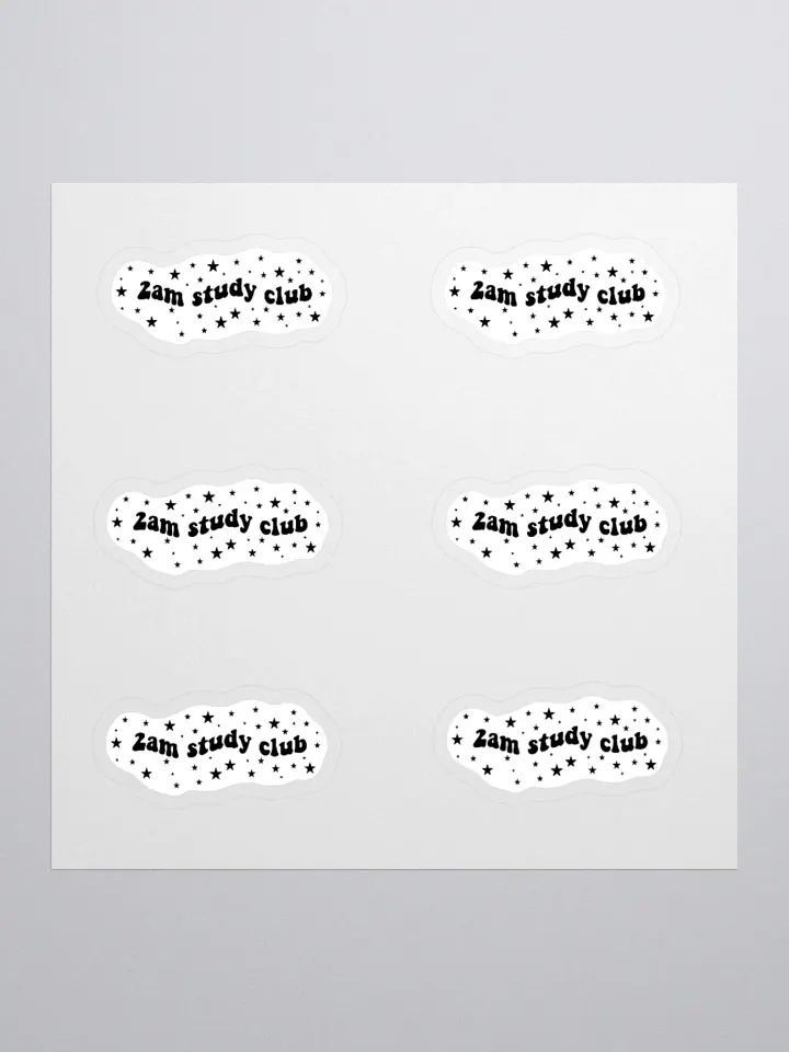 2 am Study Club Sticker (MEDIUM Sheet) product image (1)