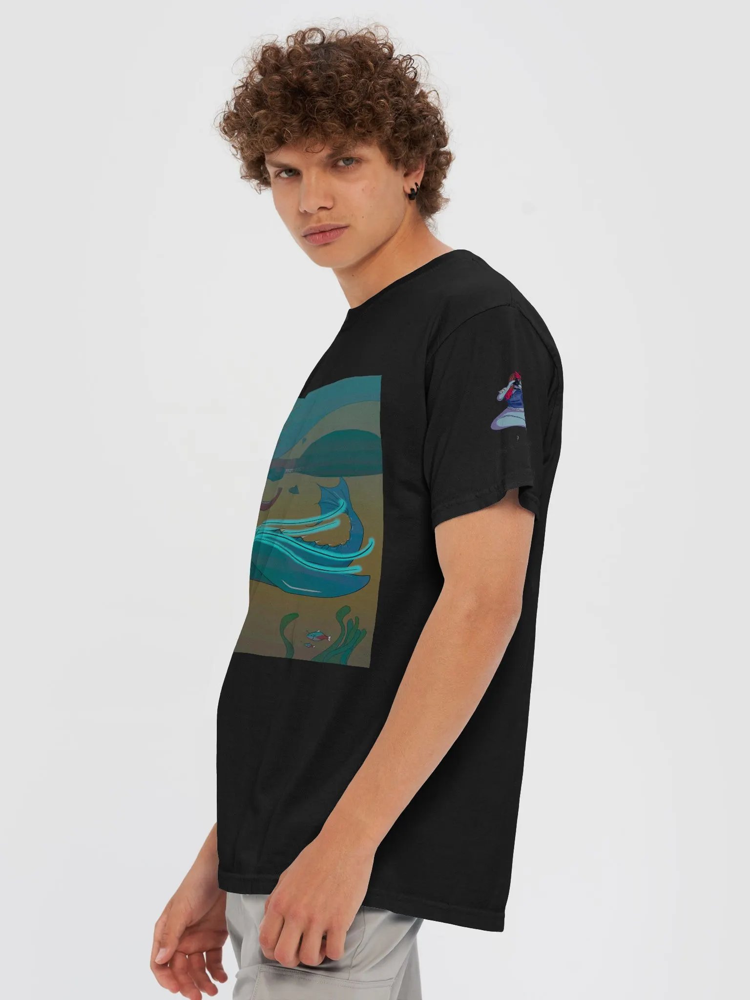 Dolphin's Water Dragon T-Shirt product image (6)