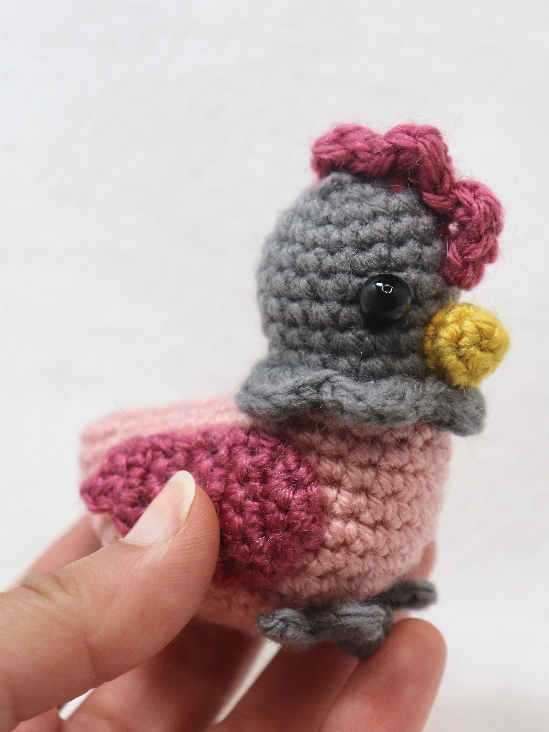 Pink and gray Chicken product image (2)