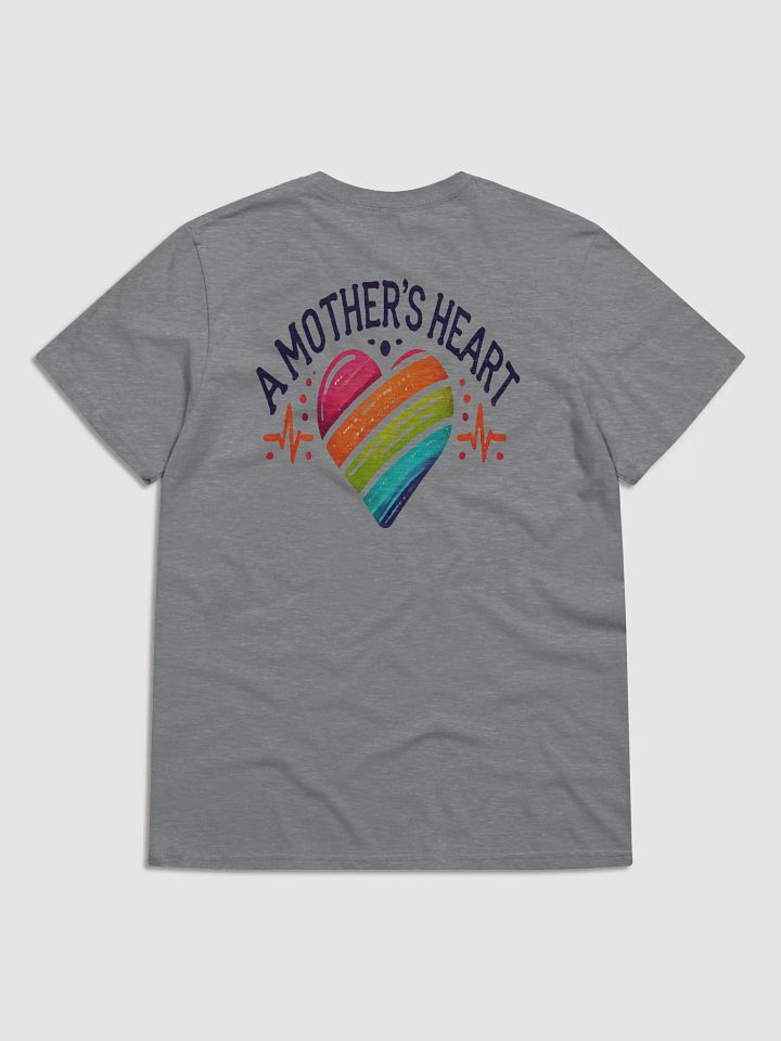 Mother's Heart Striped T-Shirt product image (4)