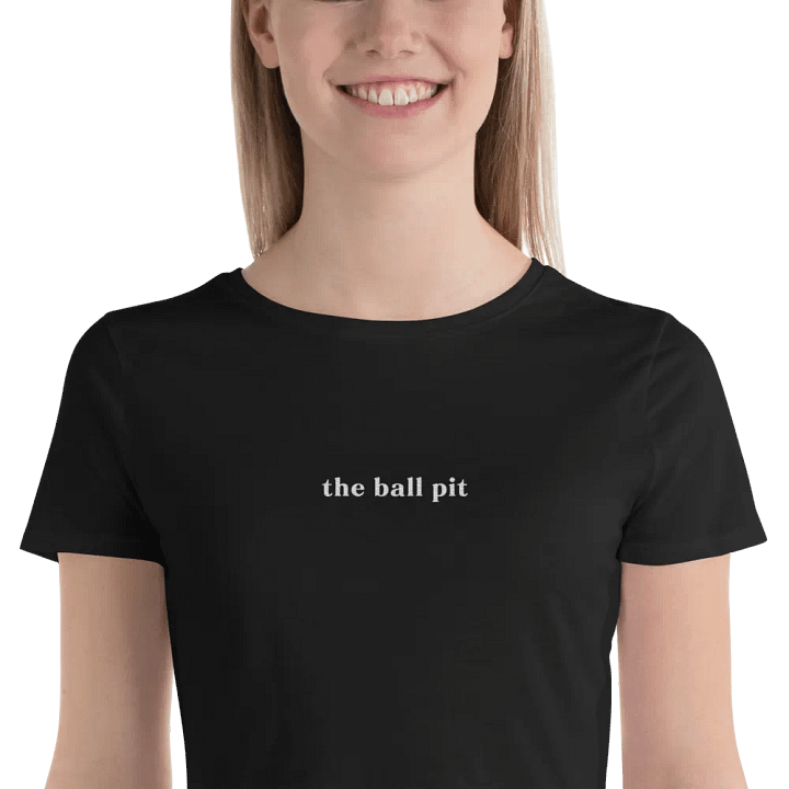 the ball pit - Embroidered Cropped Tee product image (2)