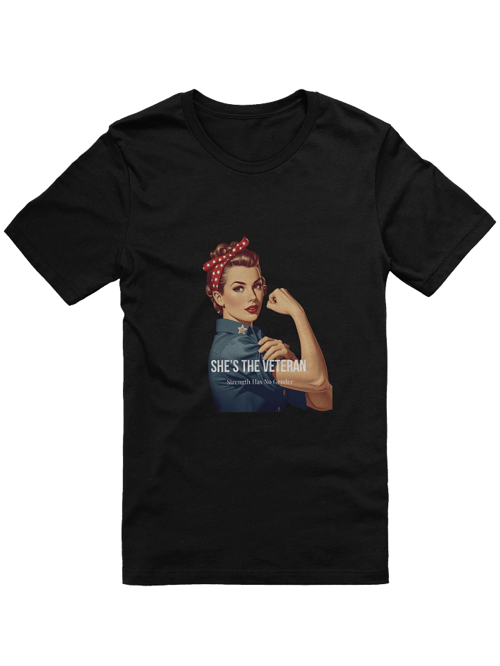 She’s The Veteran Signature Tee product image (1)