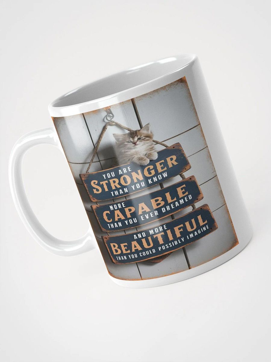 Motivational Messages #Motivational Glossy Mug - White product image (3)