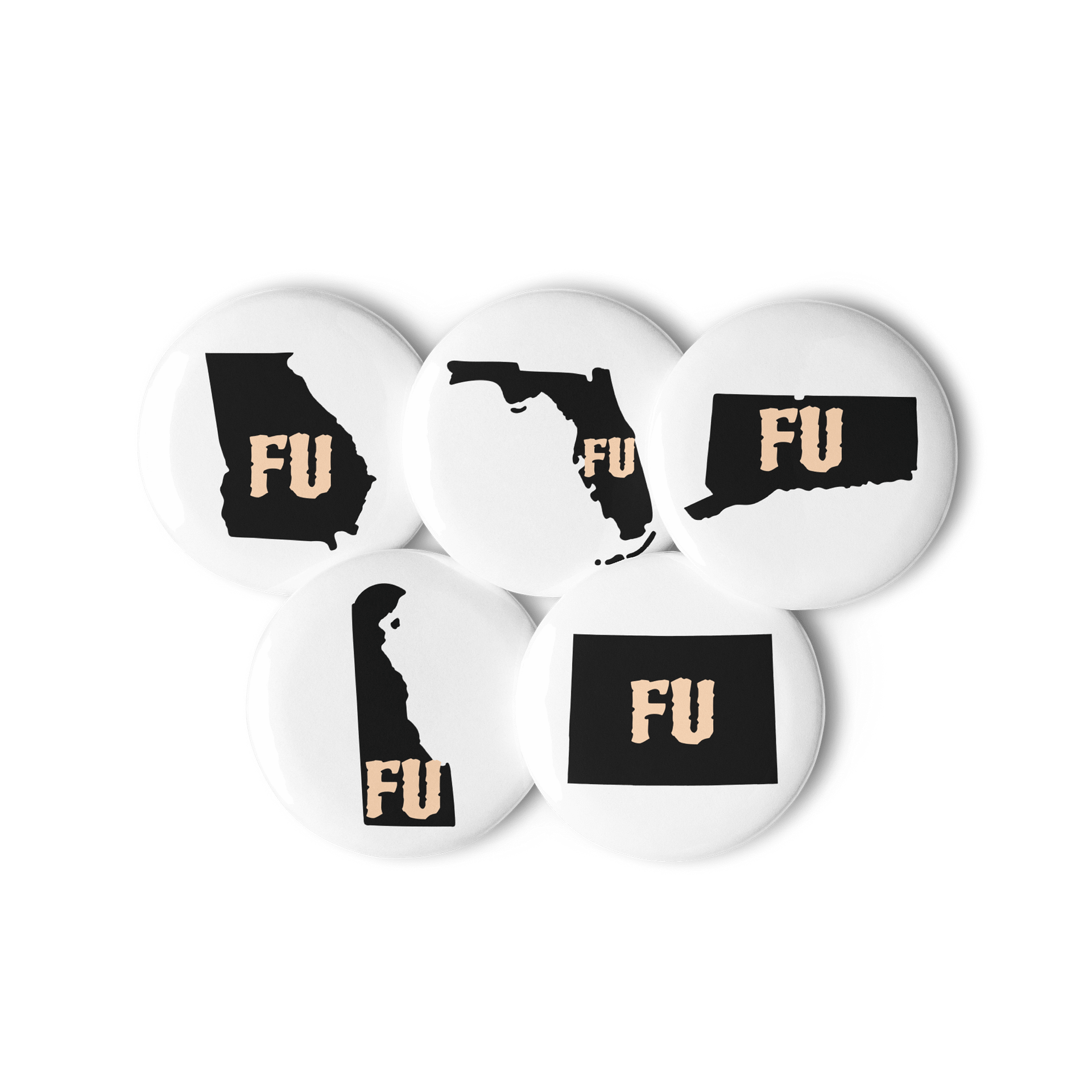 Invisible Collection: Set of Mysterious Pin Buttons product image (3)