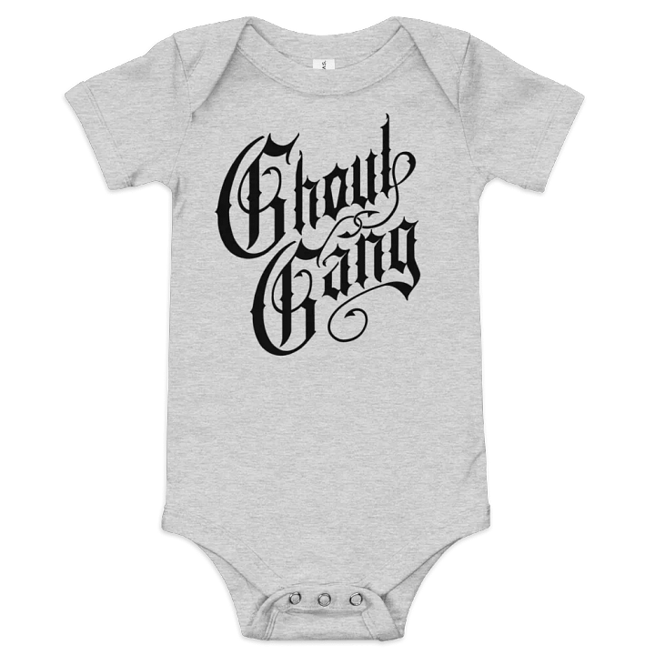 Ghoul Gang Onesie (black print) product image (1)
