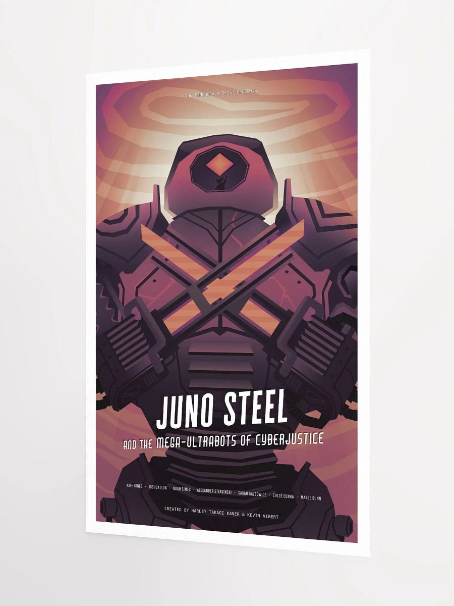 Juno Steel and the Mega-Ultrabots of Cyberjustice Poster product image (3)