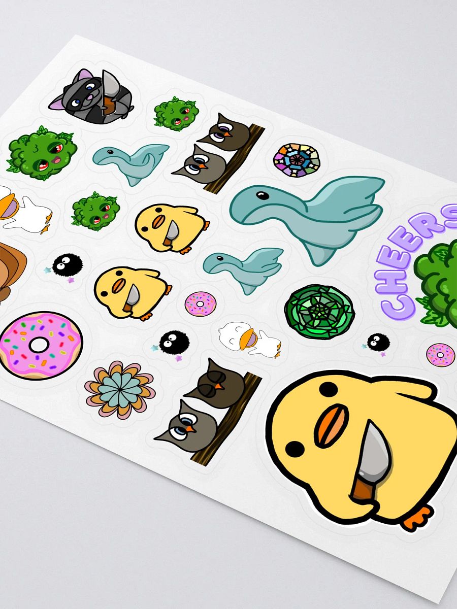 Whimsical Character Sticker Sheet product image (2)