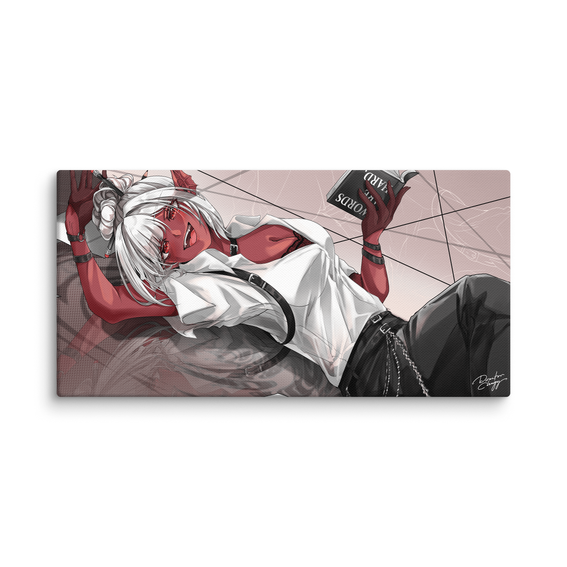 Words are Hard Canvas Wall Art product image (1)