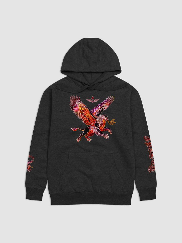 Gripen Flying Red//Griffin/Cotton Heritage Unisex Premium Hoodie by Cotton Heritage product image (1)
