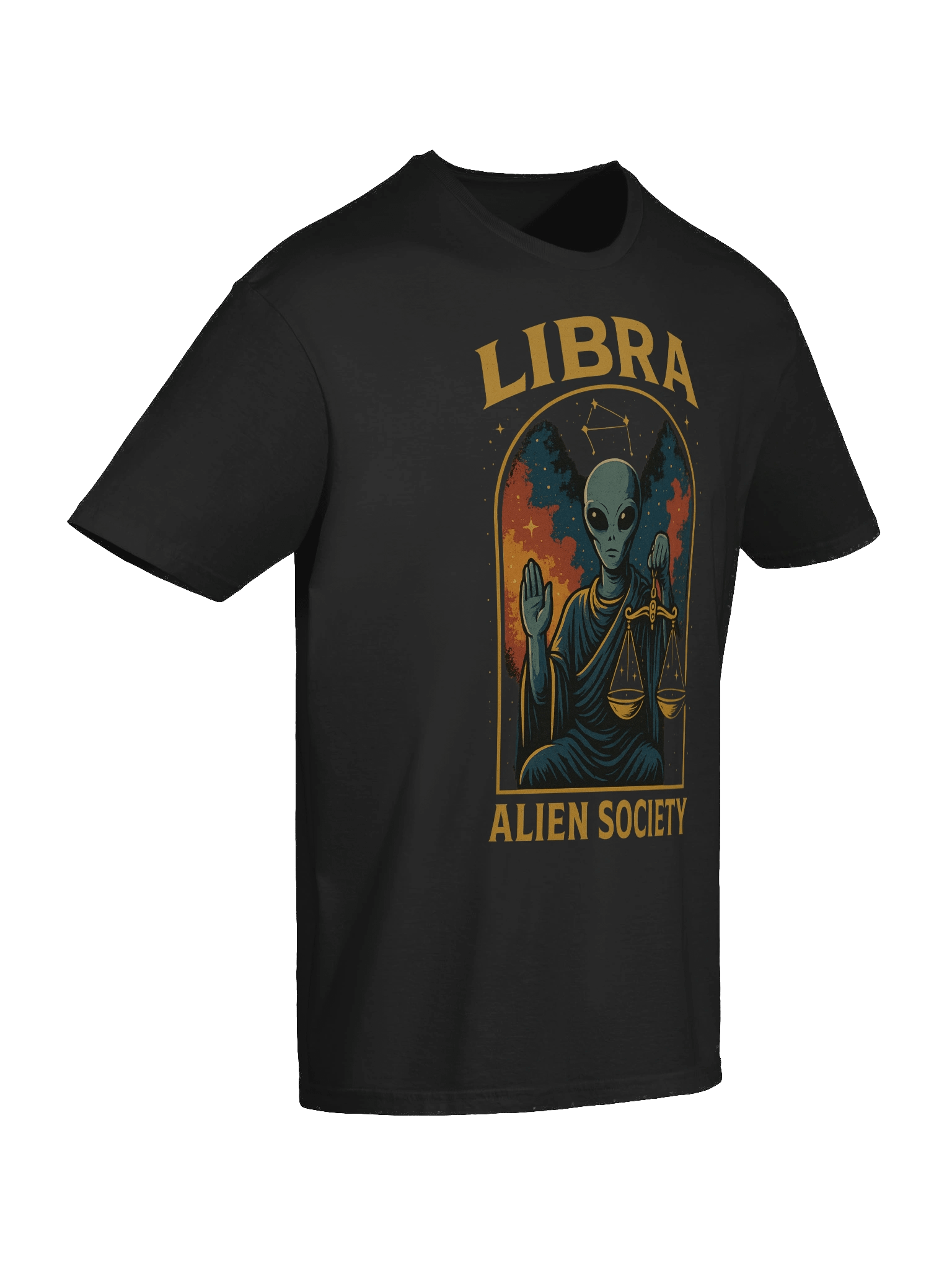 Celestial Libra Alien T-Shirt product image (20)