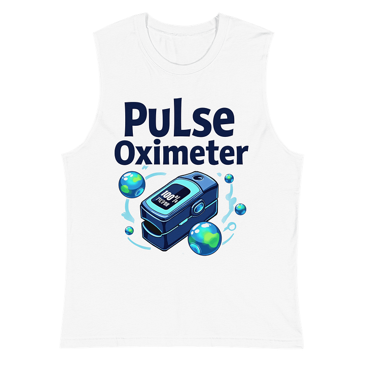 Vitality Check Pulse Oximeter Cartoon Art Print product image (2)
