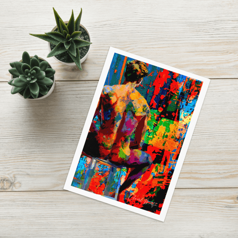 The Painted Wall by Edward Martin Card product image (2)