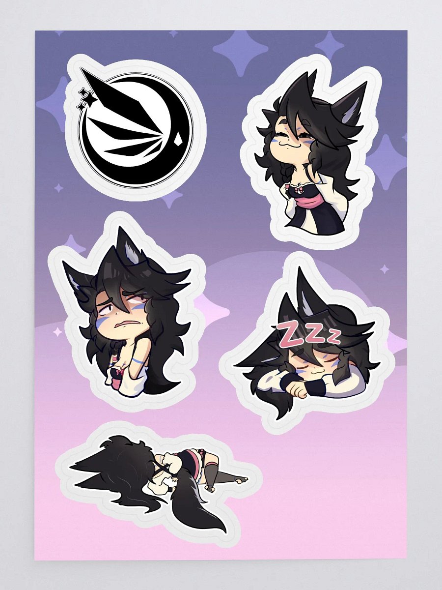 Starry Dusk Sticker Sheet 01 product image (3)