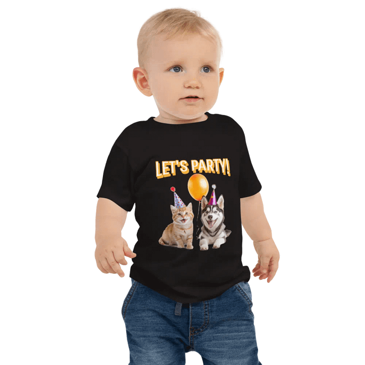 "Let's Party!" Kids T-Shirt product image (2)