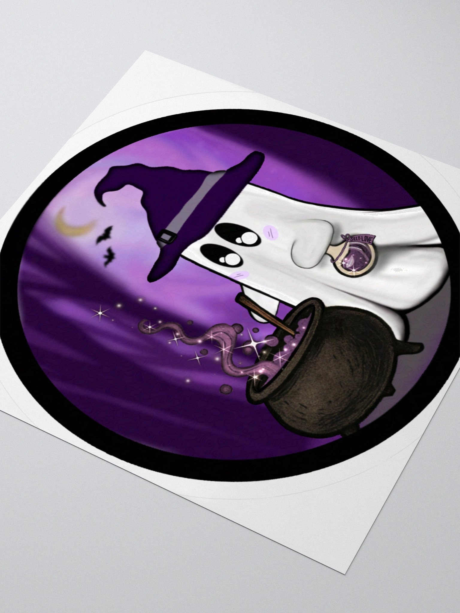Boundary Brewer Ghost Sticker-Kiss Cut Vinyl product image (3)