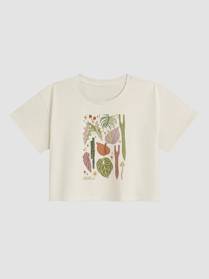 AROID COLLAGE (front only) - Crop Top product image (1)