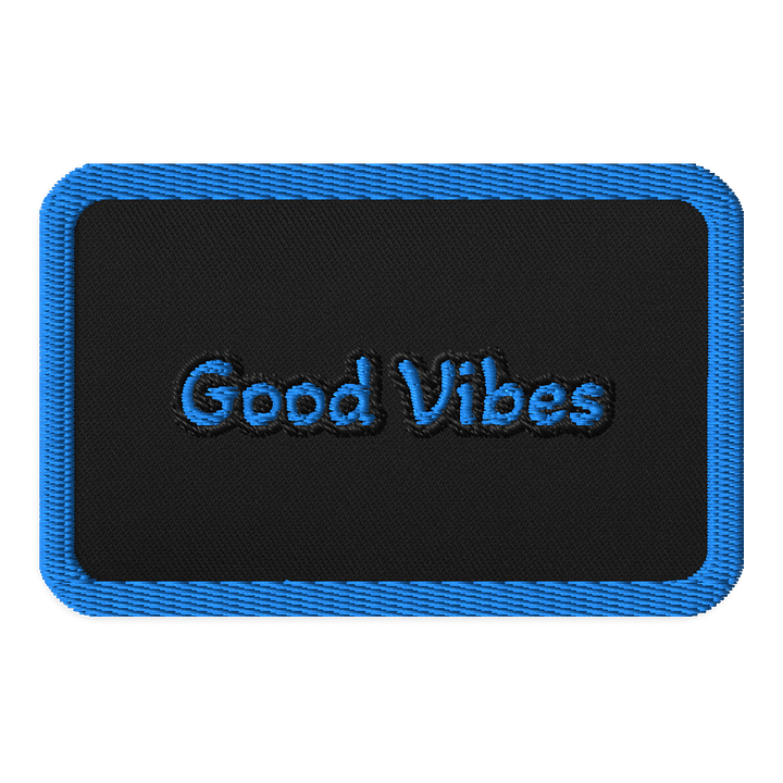 Good Vibes, Embroidered Patch product image (1)
