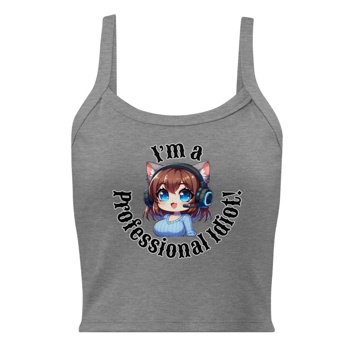Professional Idiot Micro-Rib Tank Top product image (3)
