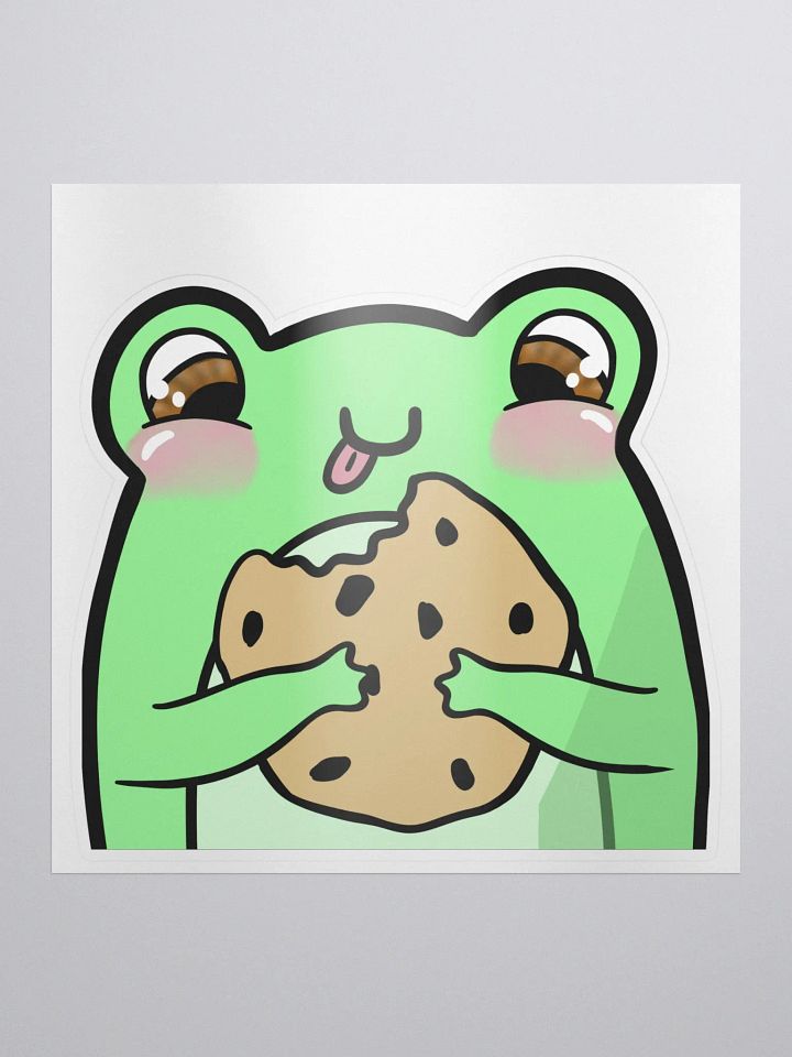 Frog Cookie Sticker product image (1)