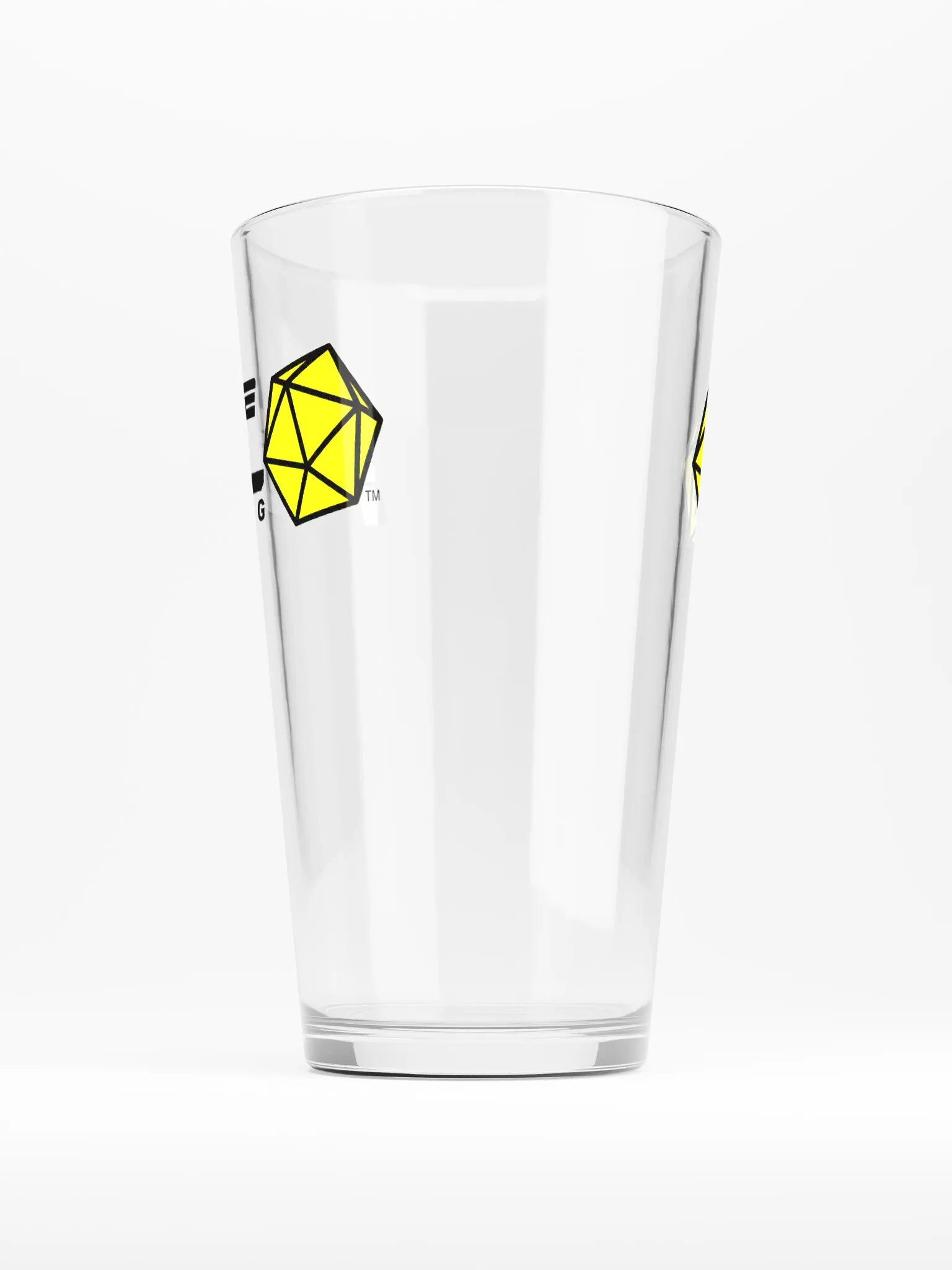 How We Roll Gaming Pint Glass product image (4)
