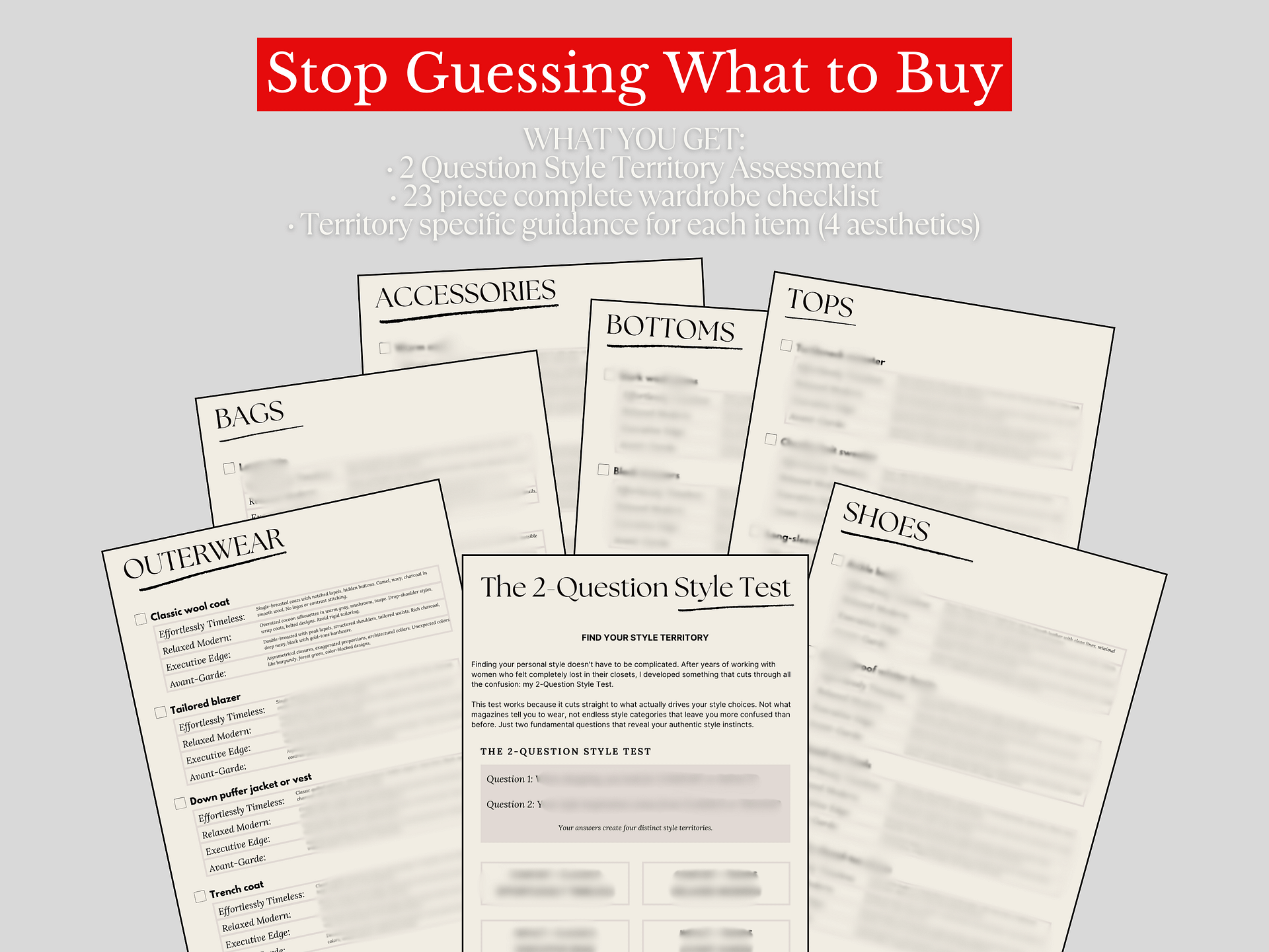 Autumn Winter Wardrobe Checklist (PDF) product image (3)