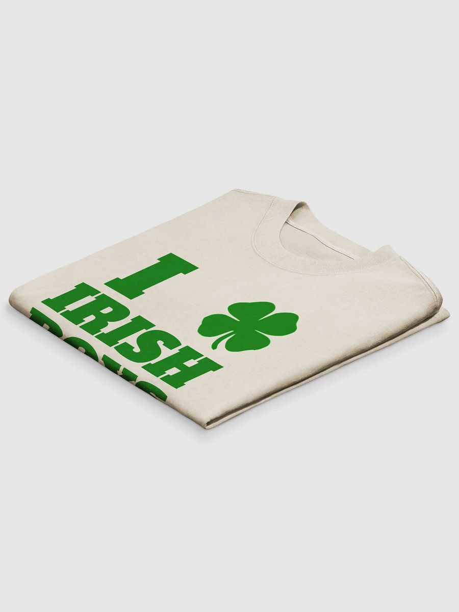 I Love Irish Boys Faded Tee – St. Patrick’s Day oversized Tee product image (4)