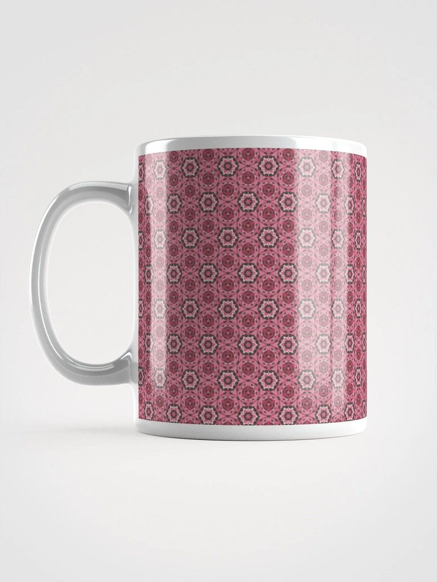 Pink & Black Octagonal Ceramic Mug product image (6)