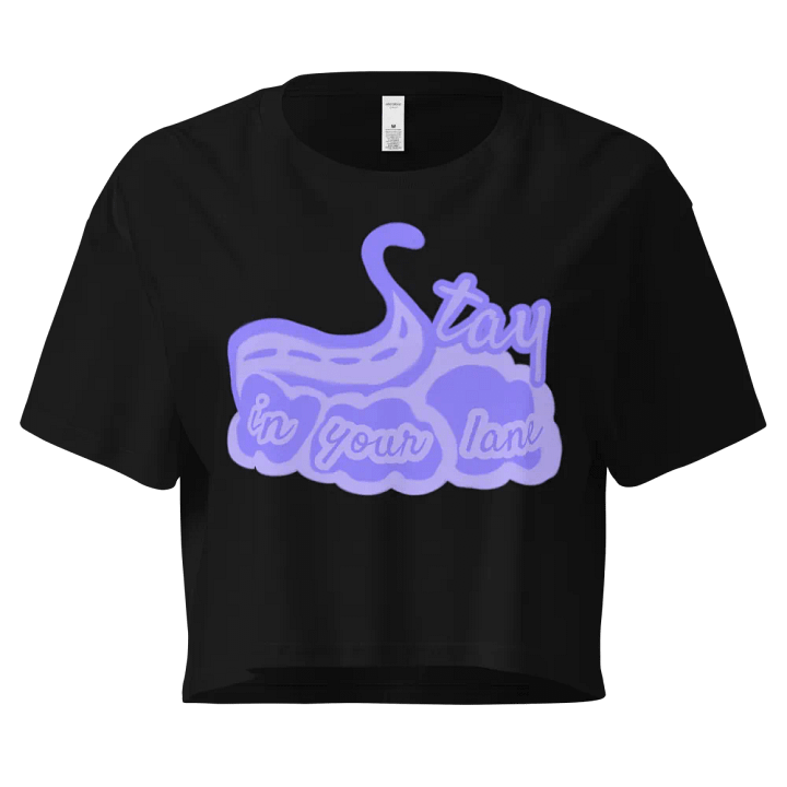 stay in your lane crop top product image (1)