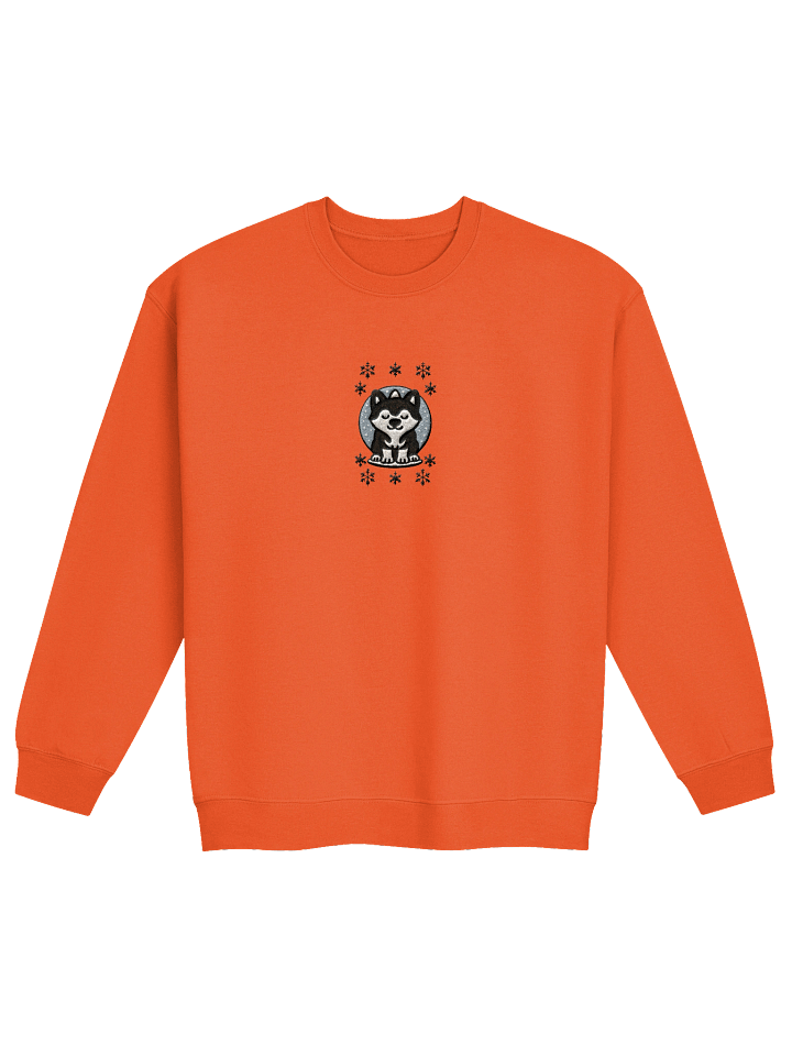 Dreamy Husky Crewneck Sweatshirt - Embroidered product image (1)
