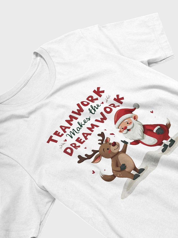 Festive Teamwork Reindeer T-Shirt product image (2)