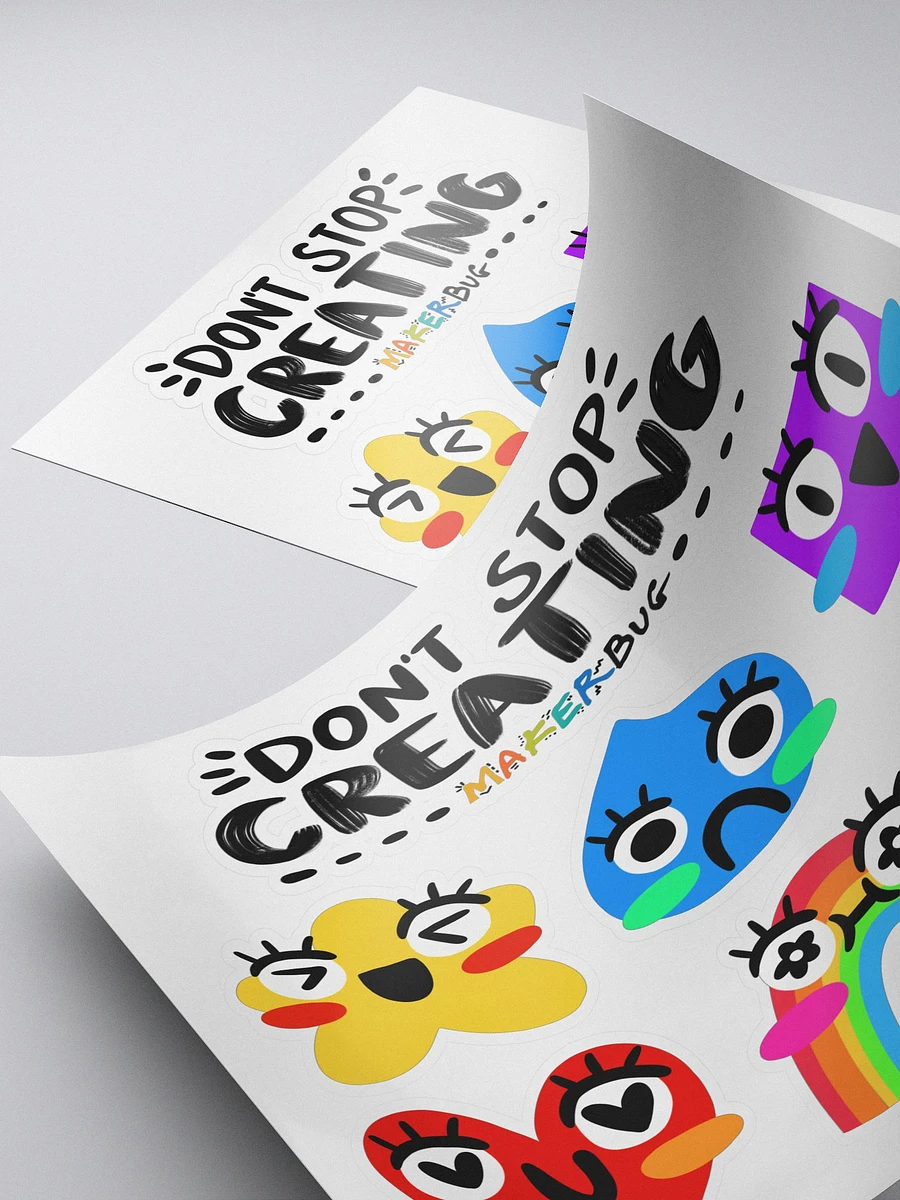 DONT STOP CREATING Sticker Sheet product image (4)