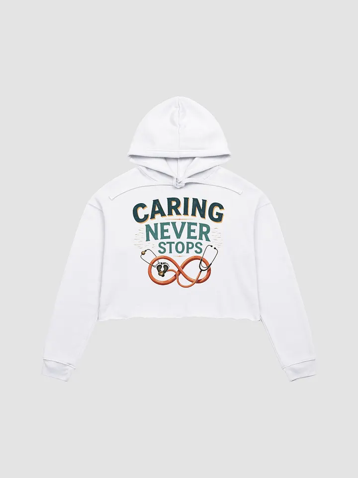 Eternal Care Crop Hoodie product image (1)