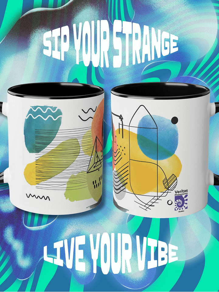 Abstract Art Coffee Mug: STARE INTO YOUR SOUL product image (2)