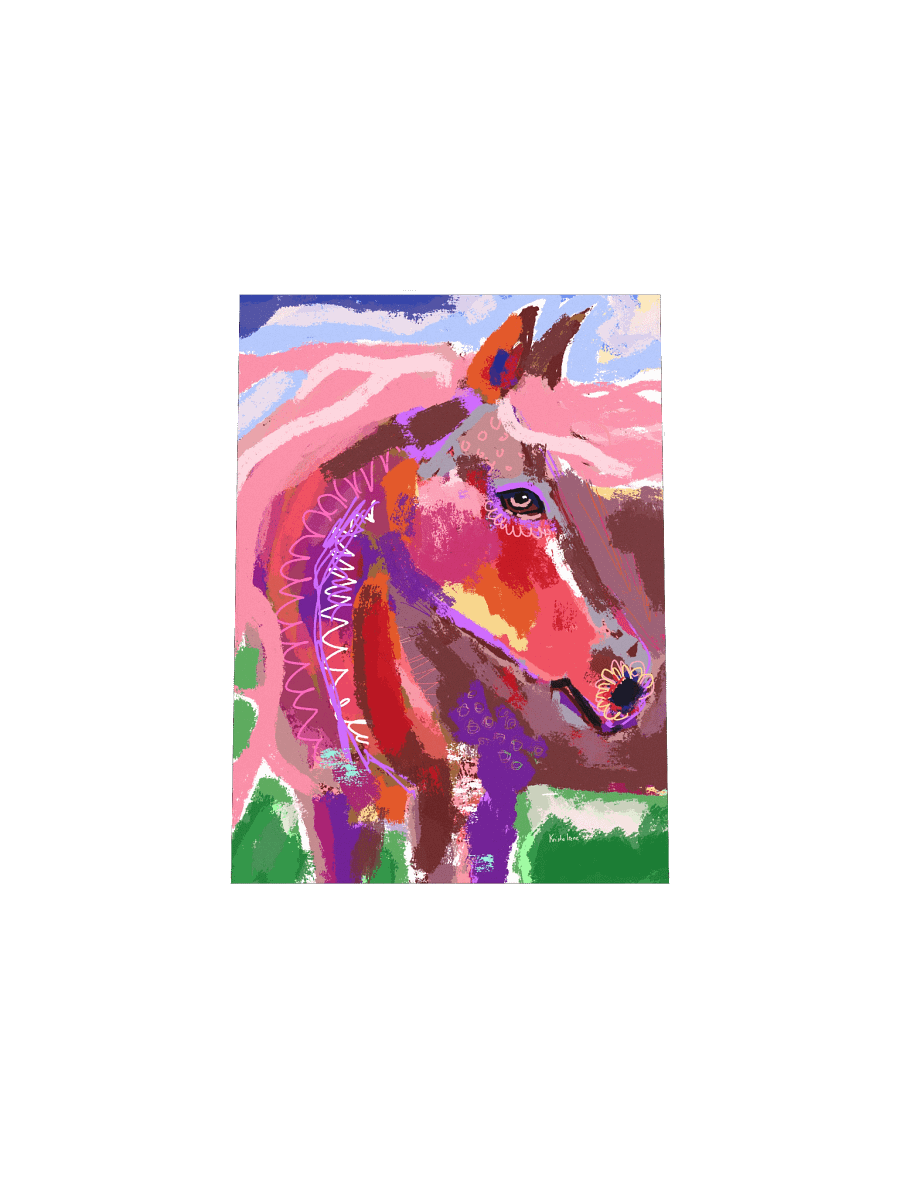 Patchwork Pony - Premium Art Poster product image (4)