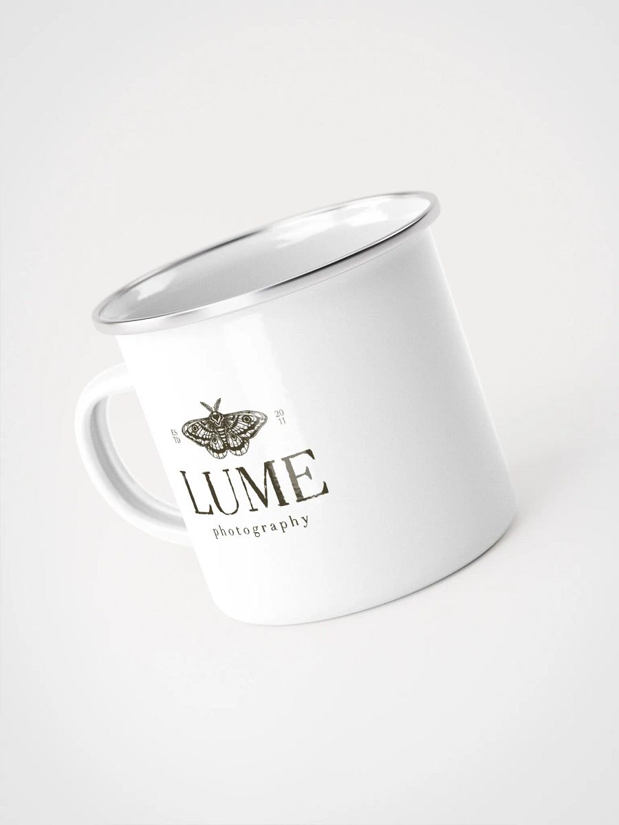 “Moth Rituals” – Enamel Camp Mug product image (4)
