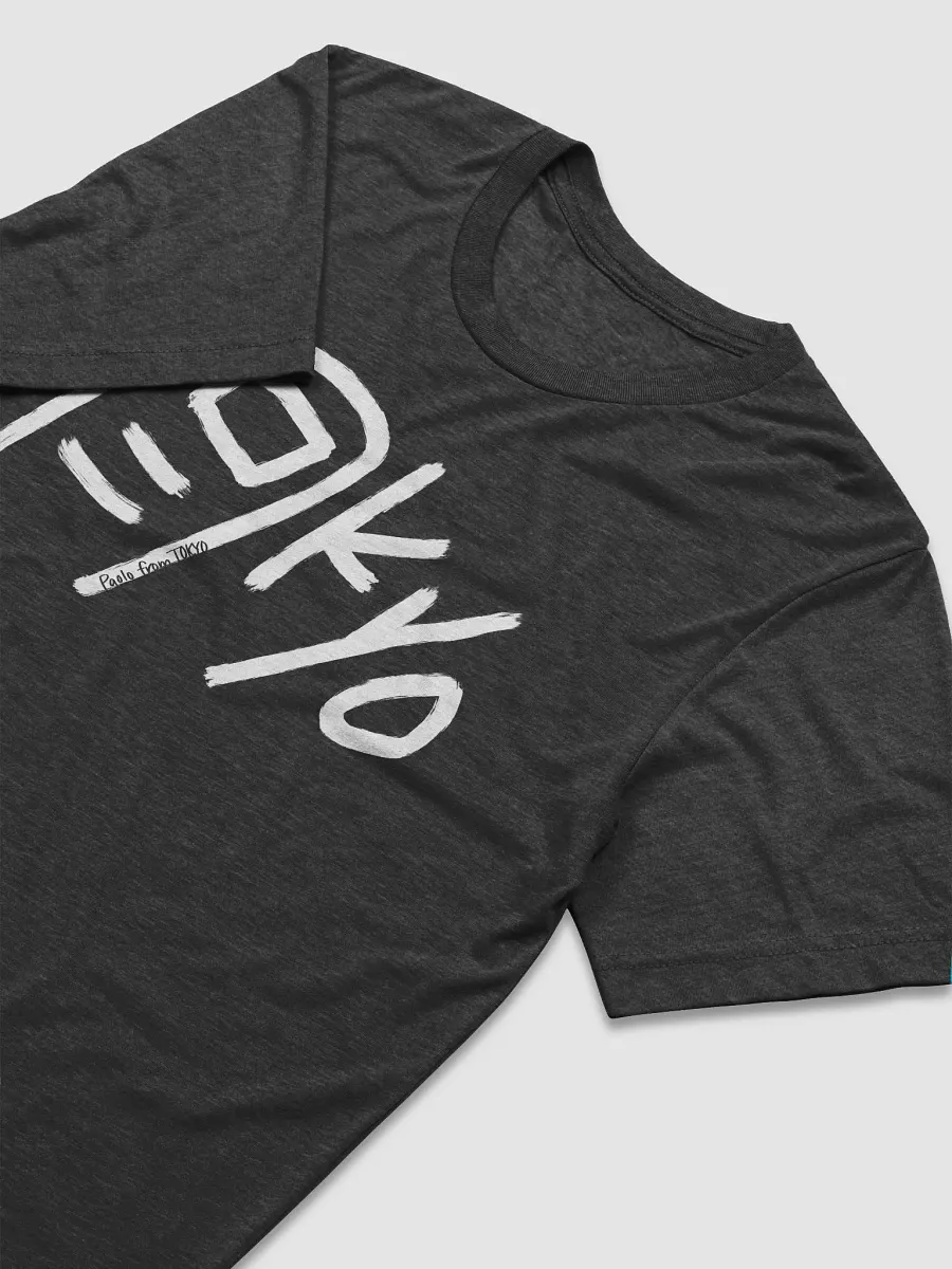 Toe-Kyo (White Text) Triblend T-Shirt product image (7)