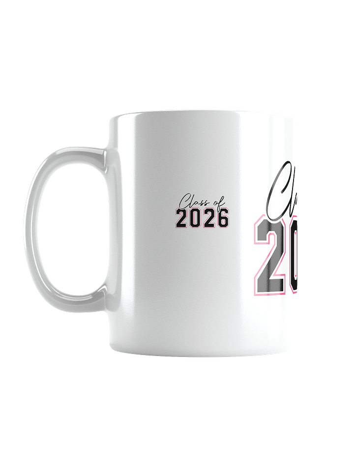 Class of 2026 Mug – Pink Outline Edition product image (2)