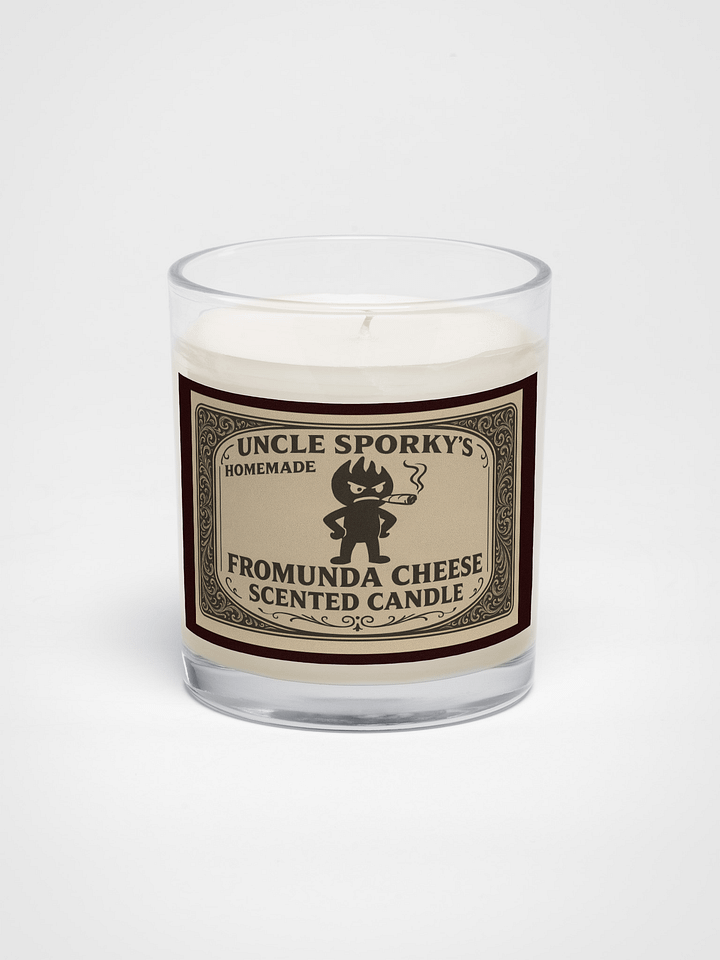 Uncle Sporky's Fromunda Cheese Scented Candle product image (1)