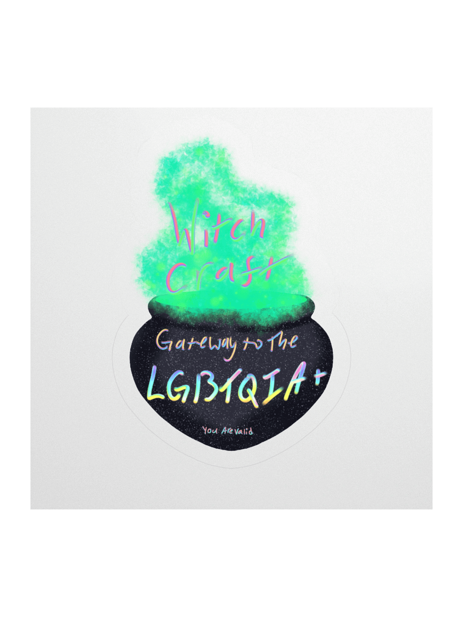 Witchcraft: Gateway to the LGBTQIA+ Sticker product image (2)