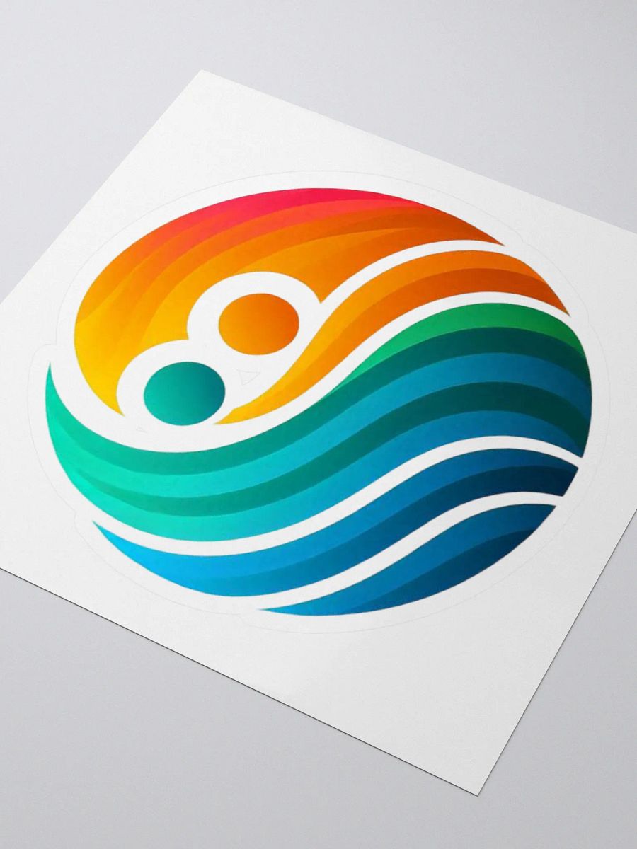 Harmony Swirls Kiss Cut Stickers product image (3)