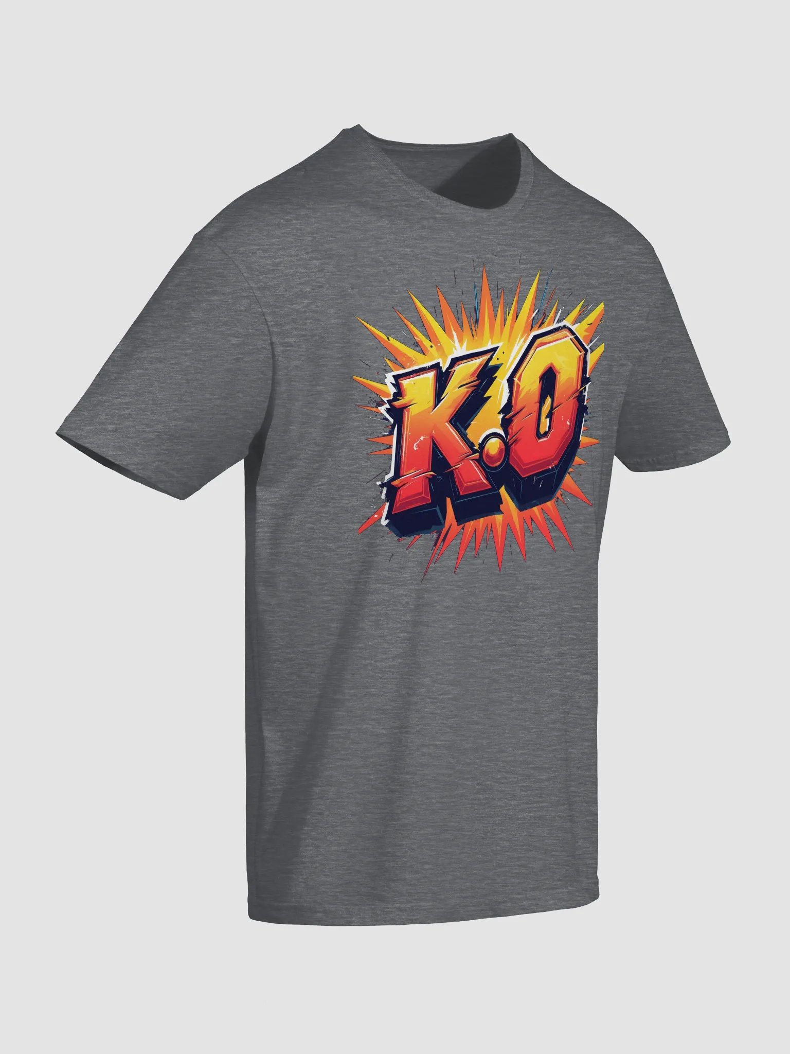 K.O. – Explosive Fighting Game Typography Design product image (2)
