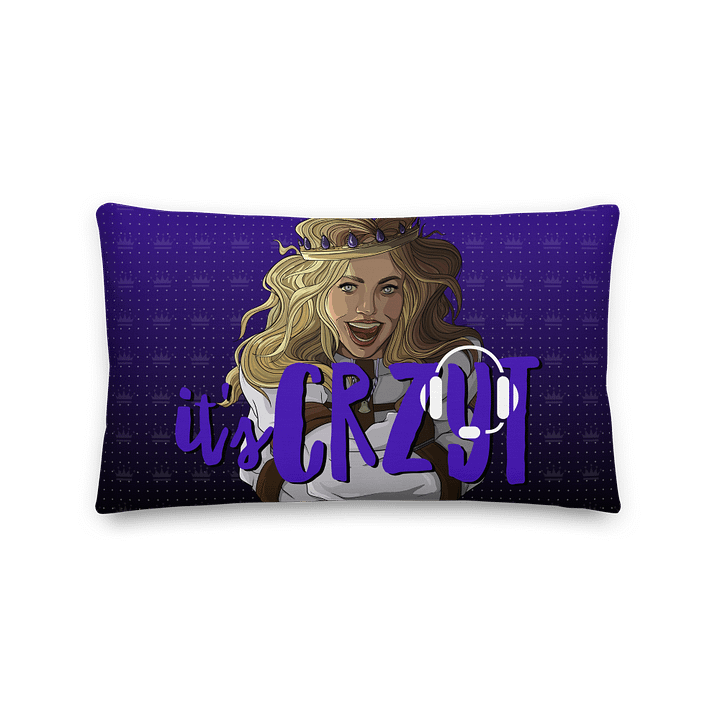 CRZYT All-Over Print Premium Pillow product image (2)