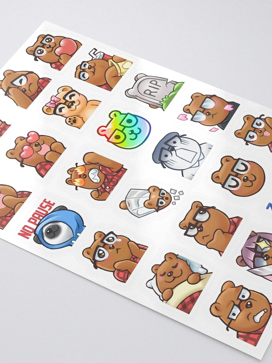 Classic Twitch Emotes Sticker Sheet! product image (3)