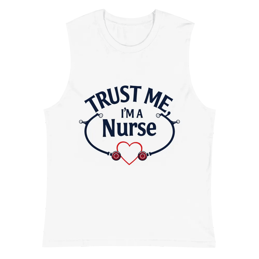 Heartfelt Nurse Muscle Tank product image (2)