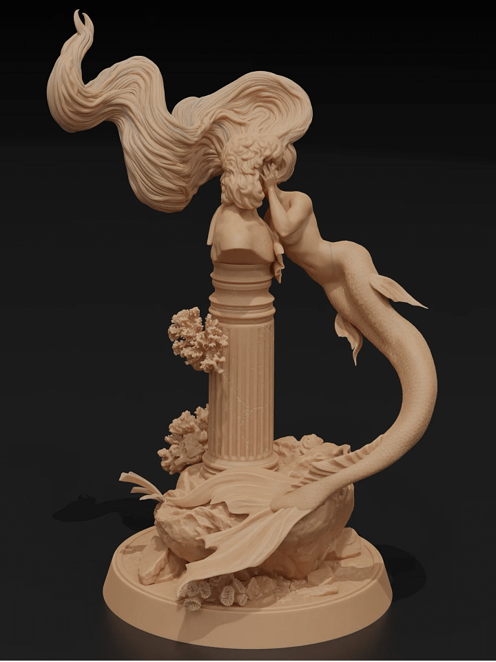 The Embrace - Mermaid Miniature product image (2)