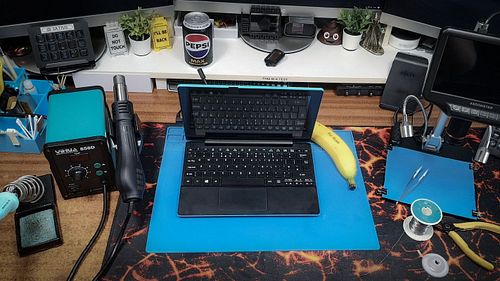 All the Big-Boy Toys were out last night 🥳.
The Tablet PC (Centre) that hosts one of my Home Assistant Dashboards is fine fro...