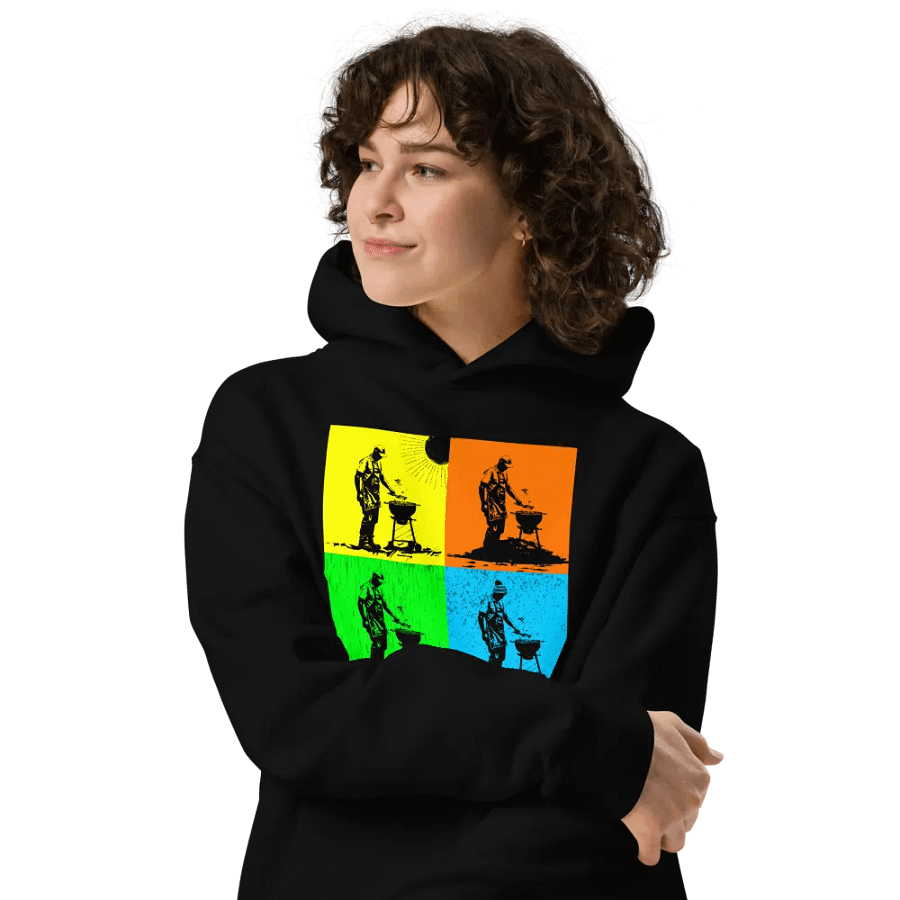 BBQ King - Oversized Hoodie product image (5)