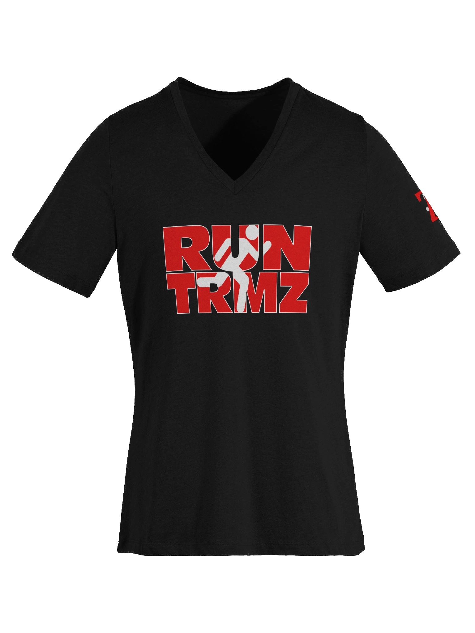 RUN TRMZ Ladies’ V-Neck Tee product image (6)